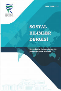 Recep Tayyip Erdoğan Üniversitesi Sosyal Bilimler Dergisi