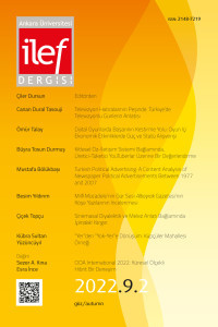 Ankara Universitesi ILEF Dergisi