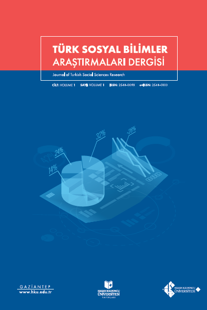 Journal of Turkish Social Sciences Research